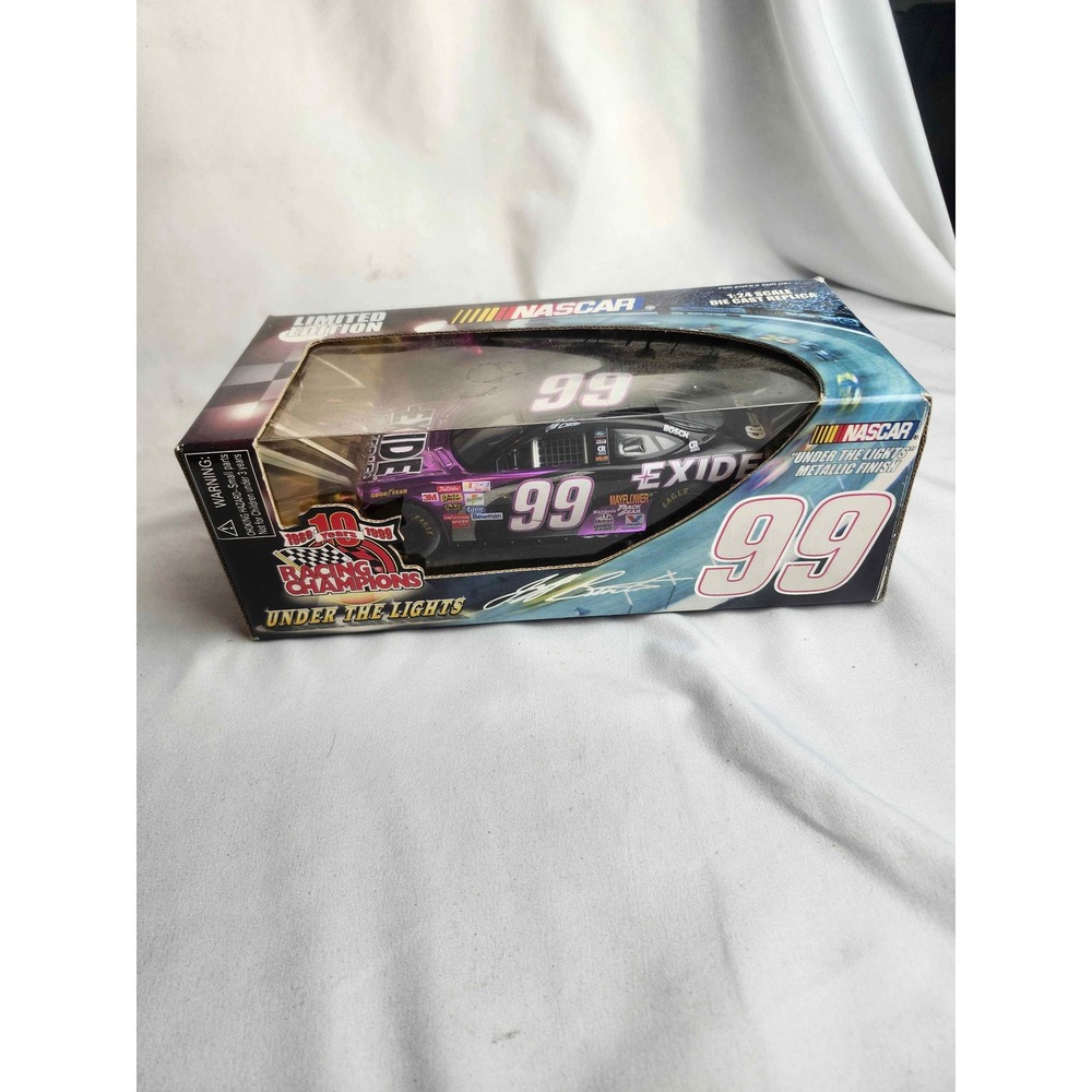 Racing Champions NASCAR Jeff Burton 99 Exide 1:24 Diecast Limited Edition
